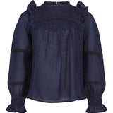 Saga bluse, indigo navy