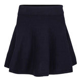 Chloe strikket ullskjørt, midnight navy