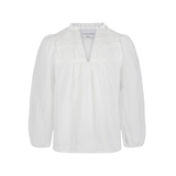 Lillian bluse, Soft white