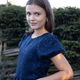 Sofie kjole, midnight navy