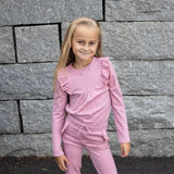 Andie ulltopp i merinoull og bambus, rose