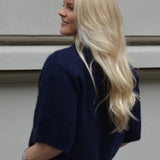 Vilje & Ve Mille kid mohair blend cardigan - Marineblå