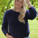 Vilje & Ve Melissa chunky cardigan - Marineblå