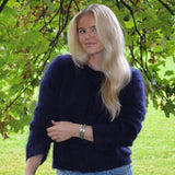 Vilje & Ve Melissa chunky cardigan - Marineblå