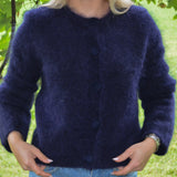 Vilje & Ve Melissa chunky cardigan - Marineblå