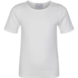 Helene rib t-shirt, hvit