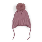 Dis ulltopp is merinoull og bambus, mauve rose