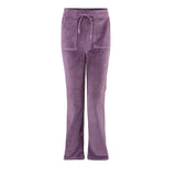 Hermine velour bukse, lilla