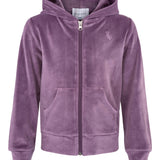 Hermine velour jakke, heather liac