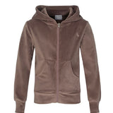 Hermine velour jakke, taupe