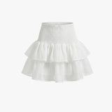 Vilje & Ve Iris volangskjørt - Hvit