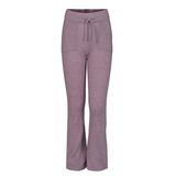 Katie strikket slengbukse i 100% superfine merinoull, heather lilac