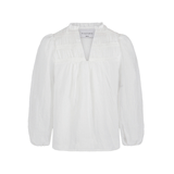 Lillian bluse, Soft white