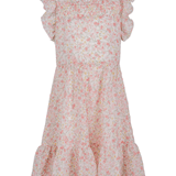Linda blomsterkjole, Coral pink