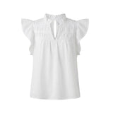 Vilje & Ve Lollo bluse uten ermer - Hvit