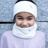 Od fleece hals one size, off white