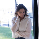 Vilje & Ve Lyra strikketjakke - Off white (A2)