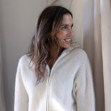 Vilje & Ve Lyra strikketjakke - Off white (A2)