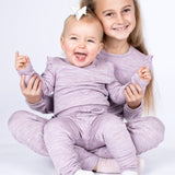 Vilje & Ve Malin ullbody - Lilla melert