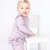 Vilje & Ve Malin ullbody - Lilla melert