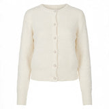 Vilje & Ve Melina Alpakka Cardigan - Hvit