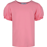 Mia ensfarget topp,Coral pink