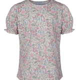 Mia topp printet, blue