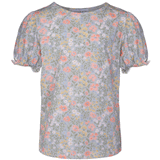 Mia printet topp, ice blue